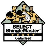 Select shingle master logo